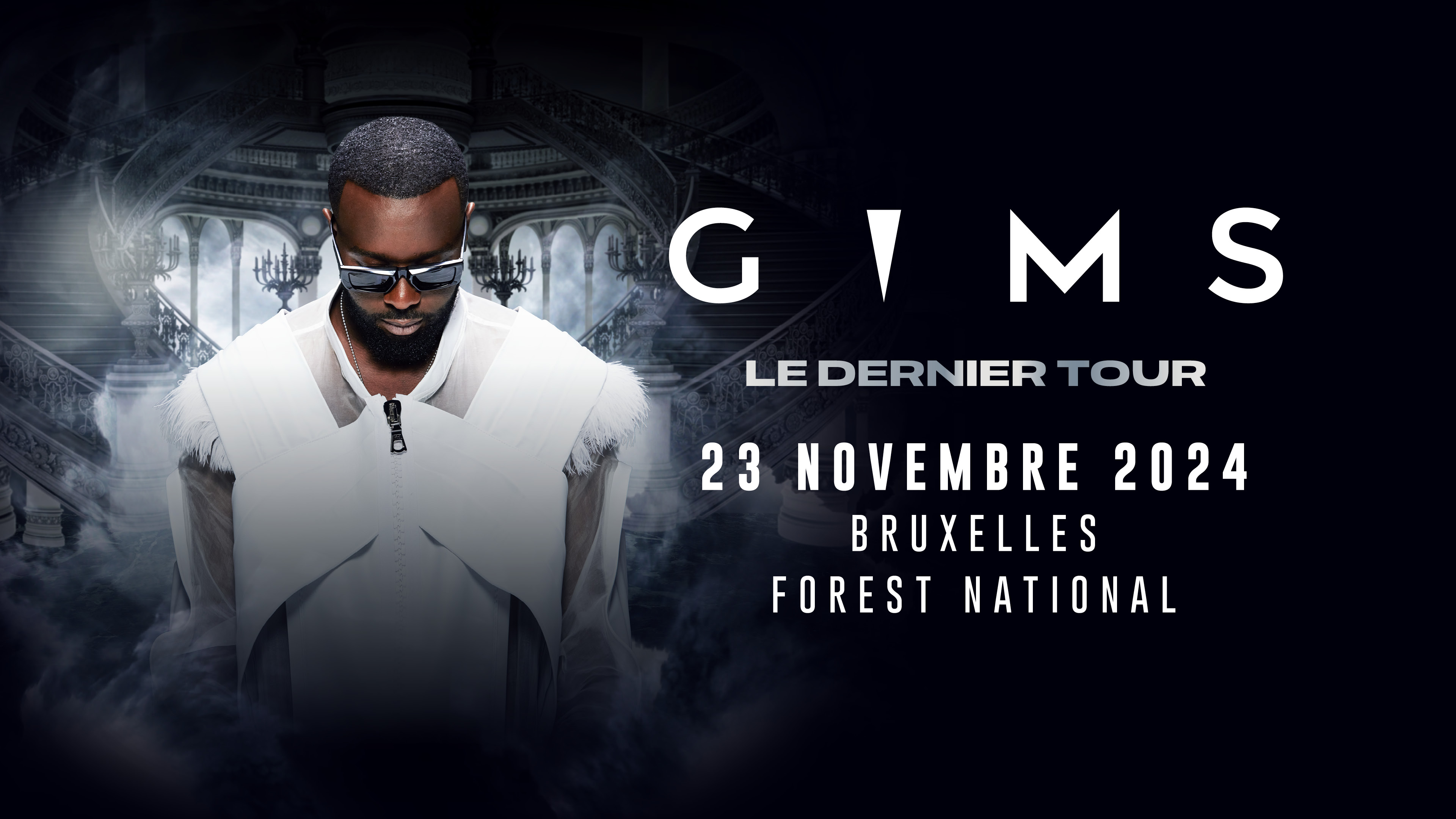 Gims reporte ses concerts en France et en Belgique pour raisons médicales
